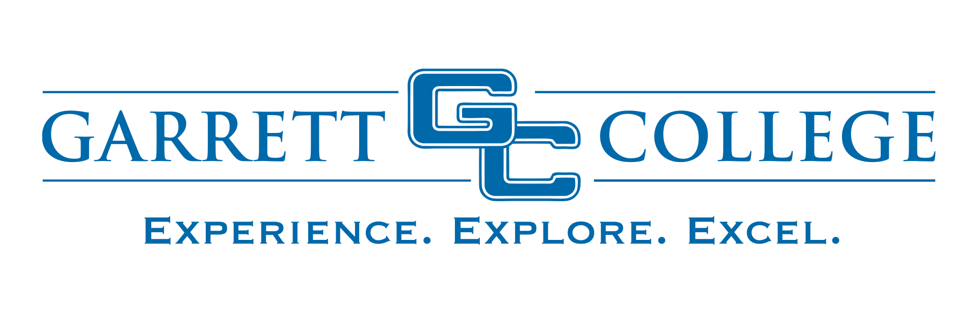 Garrett College Long Logo